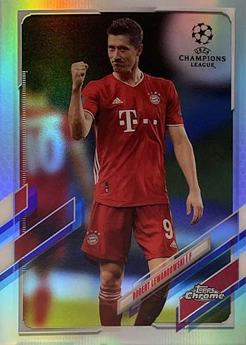 2020-21 Topps Chrome UEFA Variations Robert Lewandowski