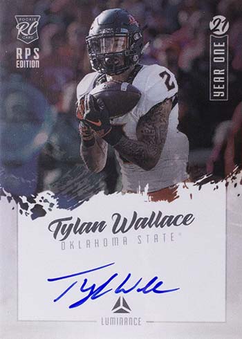 2021 Panini Luminance Football Year One Signatures Tylan Wallace