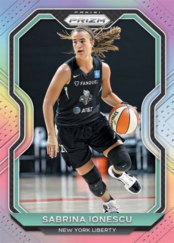 2021 Panini Prizm WNBA Silver Prizms Sabrina Ionescu