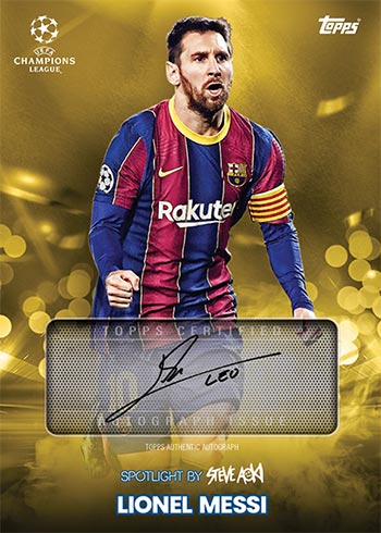 2021 Topps UEFA Champions League Football Festival by Steve Aoki Info