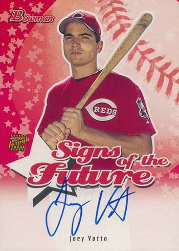 2004 Bowman Signs of the Future Joey Votto