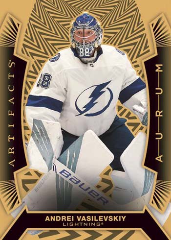 2021-22 Upper Deck Artifacts Hockey Aurum Andrei Vasilevskiy