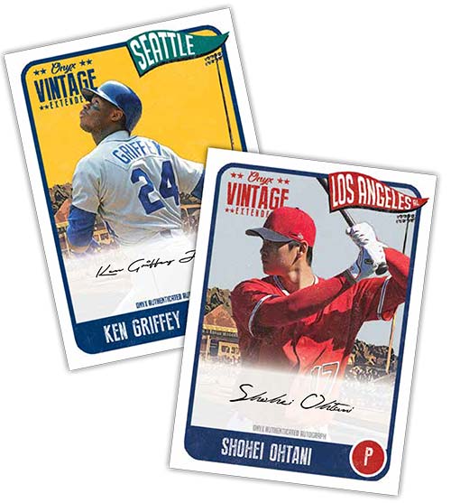 rare baseball cards 2021 Aaron Judge Don Mattingly highlighting new rookies MLB 2021 Onyx Vintage Extended