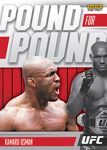 2021 Panini Instant UFC Pound for Pound Kamaru Usman