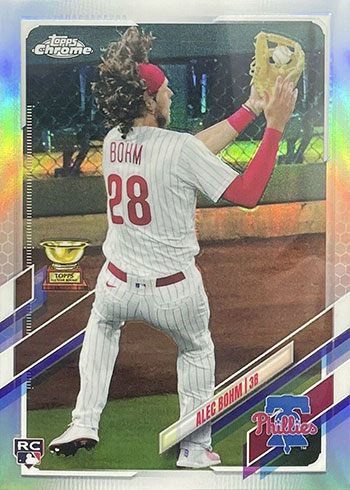 2021 Topps Chrome Baseball Variations Alec Bohm