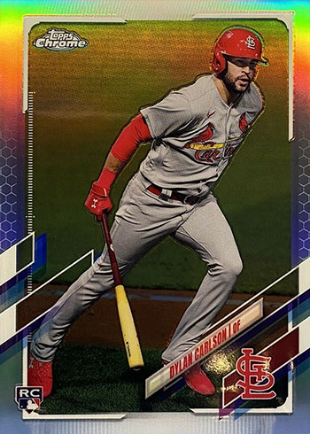 2021 Topps Chrome Baseball Variations Dylan Carlson