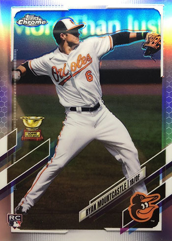 2021 Topps Chrome Baseball Variations Ryan Mountcastle