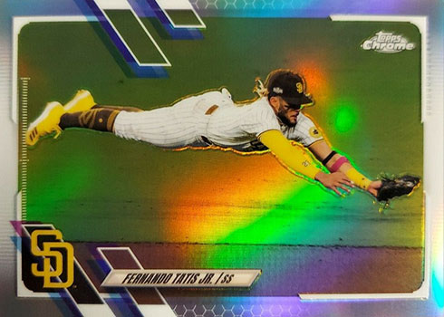 2021 Topps Chrome Baseball Variations Fernando Tatis Jr.