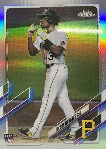 2021 Topps Chrome Baseball Variations Ke'Bryan Hayes