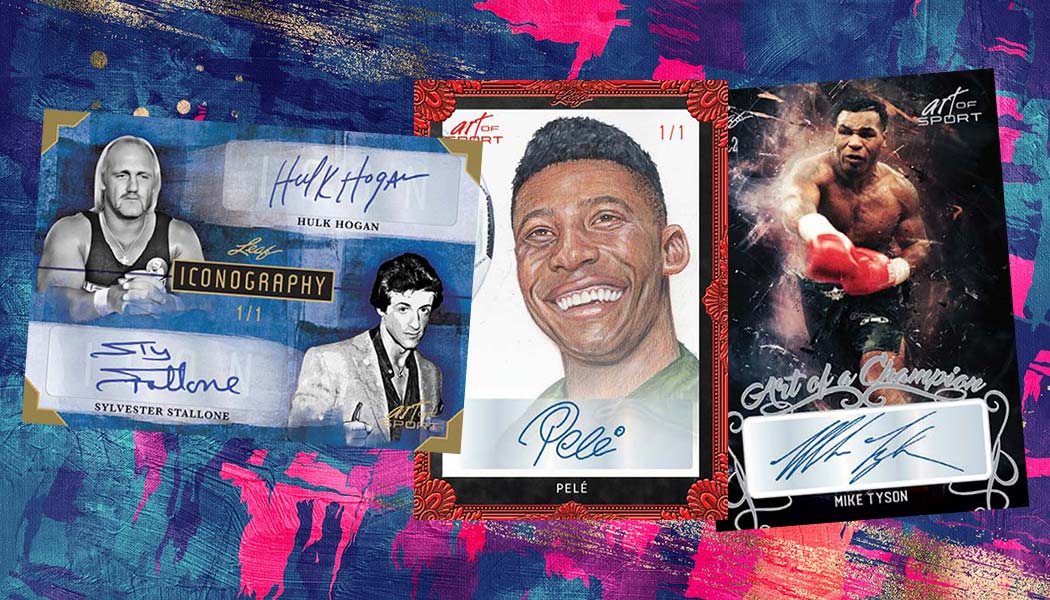 2021 Leaf Art of Sport Checklist, Hobby Box Breakdown, Release Date