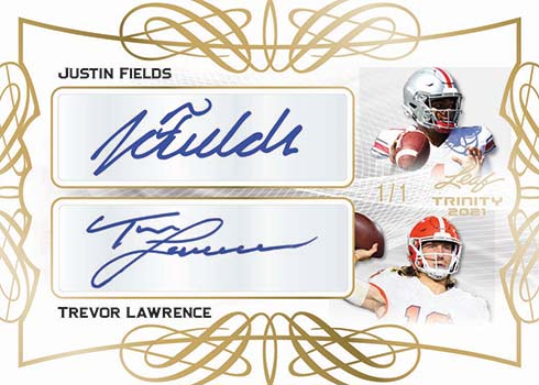 2021 Leaf Trinity Football Checklist, Hobby Box Info, Release Date