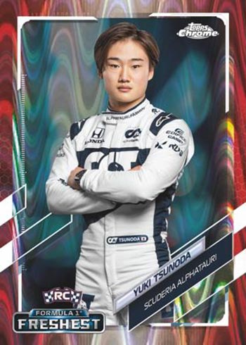 Carte Mick Schumacher Rookie 2021 Topps Chrome – Refractor, PSA 9, #51, Haas F1