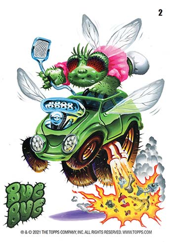 2021 Topps Garbage Pail Kids Krashers Series 2 Bug Bug