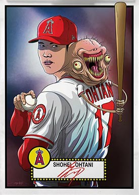 Topps Project70 Shohei Ohtani by Alex Pardee
