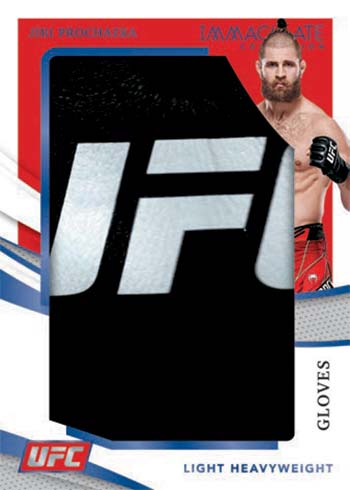 2021 Panini Immaculate UFC Jumbo Memorabilia Gloves