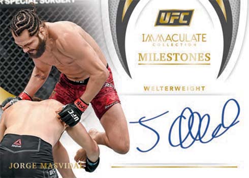 2021 Panini Immaculate UFC Milestones