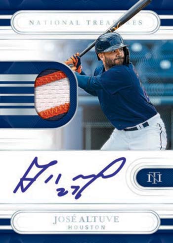 2021 Panini National Treasures Baseball Treasured Material Signatures