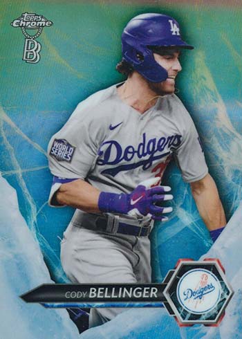 2021 Topps Chrome Ben Baller Icy Cody Bellinger