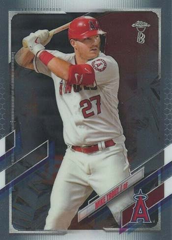 2021 Topps Chrome Ben Baller Mike Trout