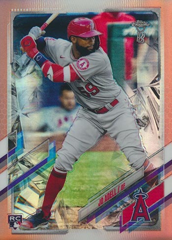 2021 Topps Chrome Ben Baller Rose Gold Jo Adell