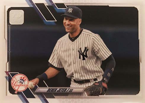 2021 Topps Update Series Baseball Variations Derek Jeter SP