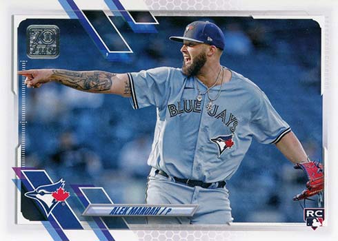 2021 Topps Update Series Baseball Variations Alek Manoah SP