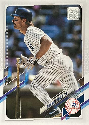 2021 Topps Update Series Baseball Variations Don Mattingly SP