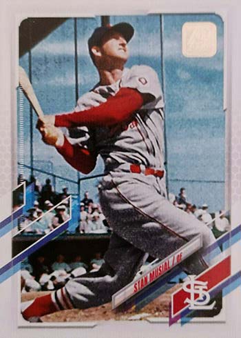2021 Topps Update Series Baseball Variations Stan Musial SSP