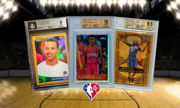 NBA 75th Anniversary Team BGS Cards: 31-40