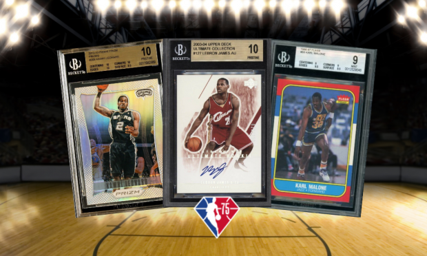 NBA 75th Anniversary Team BGS Cards: 41-50