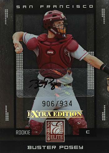 Buster Posey Rookie Card Rankings and What's the Most Valuable