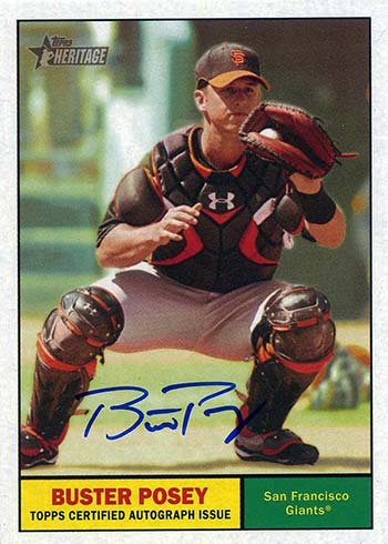 Buster Posey Rookie Card Rankings and What's the Most Valuable