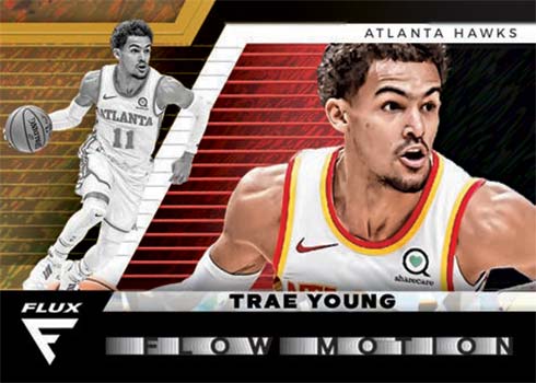 2020-21 Panini Flux Basketball Flow Motion Trae Young