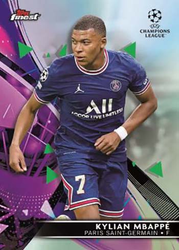 2021-22 Topps Finest UEFA Champions League Checklist, Hobby Box Info