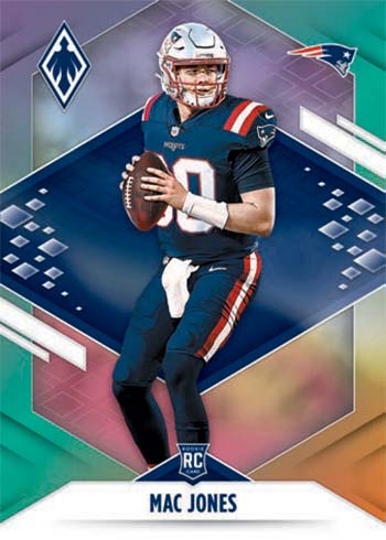 2021 Panini Phoenix Football Color Burst Mac Jones