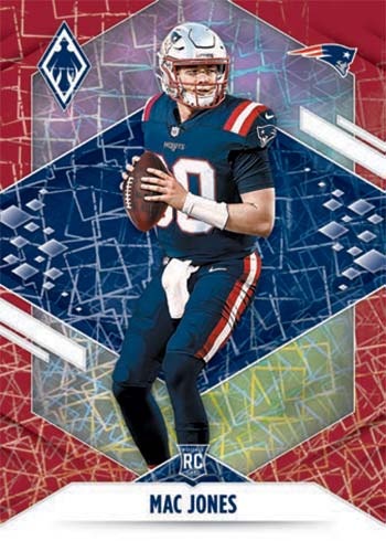 2021 Panini Phoenix Football Lazer Mac Jones