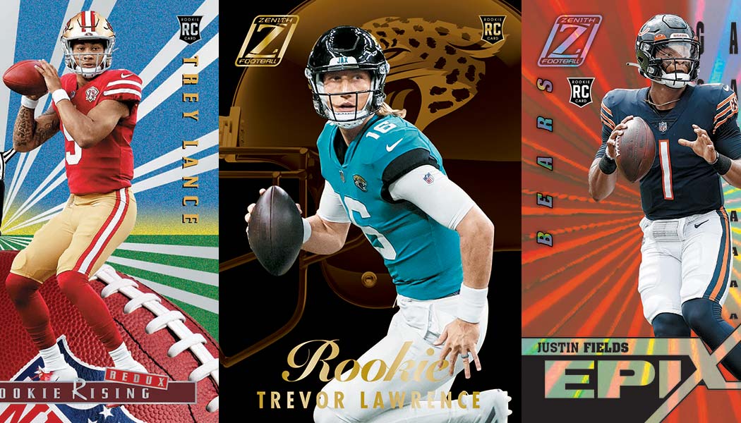 2020 Zenith Football Checklist, Hobby Box Breakdown, Details