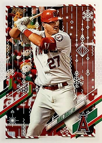 2021 Topps Holiday Baseball Variations Guide, SP and Rare Gallery