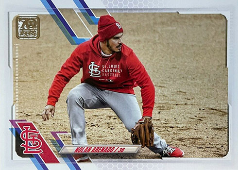2021 Topps Update Series Baseball Variations 330 Nolan Arenado SSP