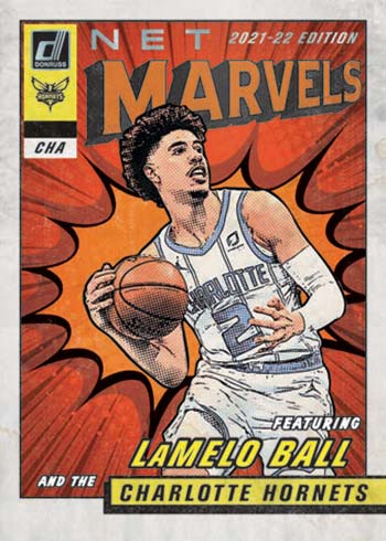 2021-22 Donruss Basketball Net Marvels LaMelo Ball