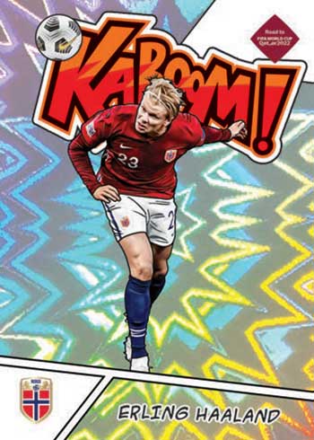 2021-22 Donruss Soccer Kaboom Erling Haaland