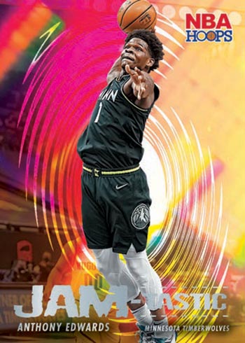 021-22 Panini NBA Hoops Jam-Tastic Anthony Edwards