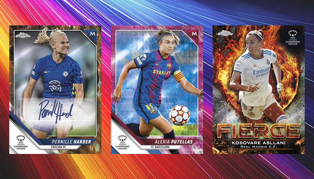 2021-22 Topps Chrome UEFA Women's Champions League Checklist, Info