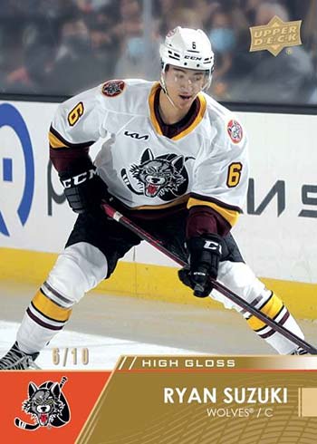 2021-22 Upper Deck AHL High Gloss Ryan Suzuki