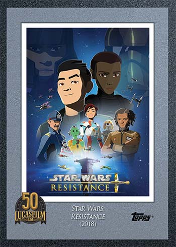 2021 Topps Star Wars LucasFilm 50th Anniversary Checklist, Details