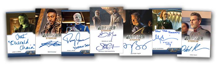 2022 Rittenhouse Star Trek Discovery Season 3 Autographs