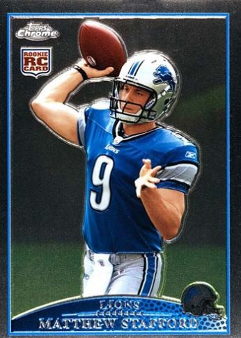 Top 10 Matthew Stafford Rookie Cards