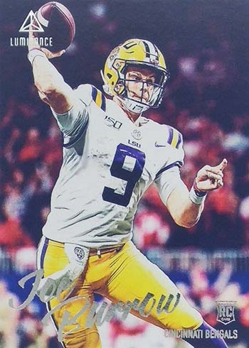 2020 Panini Luminance Joe Burrow Rookie Card