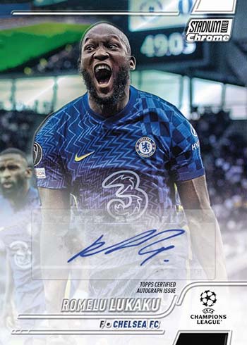 2021-22 Topps Stadium Club Chrome UEFA Checklist, Hobby Box Info
