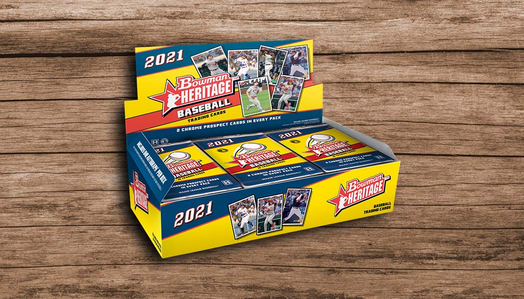 2022 Bowman Heritage Baseball Checklist, Team Sets, Box Info